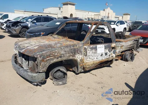 1998 GMC Sierra 1500 Sl Sportside из США, поврежденный, VIN 1GTEC14M2WZ522715